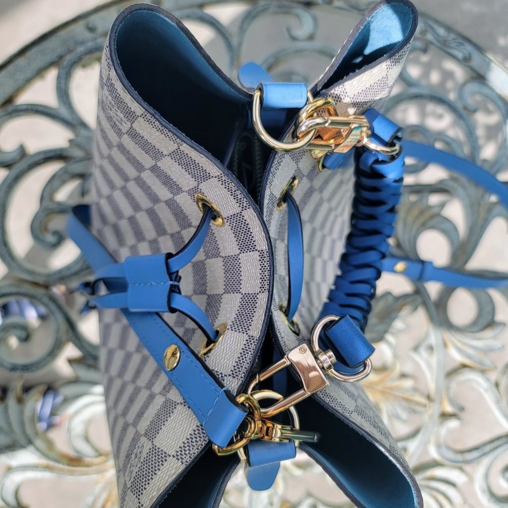 ❌❌SOLD ❌❌ Louis Vuitton Neo Noe Blue Jean - Picture 5 of 16